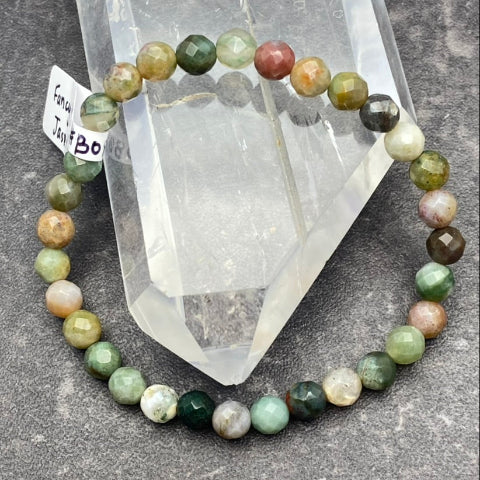 Fancy Jasper Crystal Bracelet
