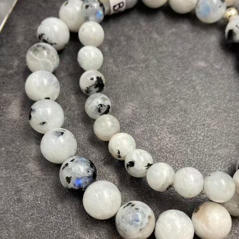 Moonstone and Amazonite Bracelet