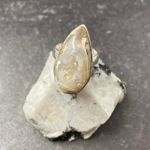 Shiva Druzy Ring