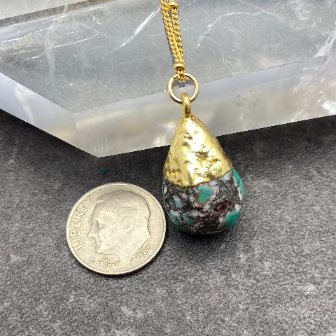 Raw Turquoise Necklace