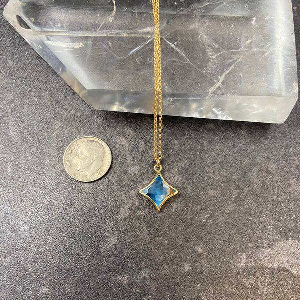 Chrysocolla Star Necklace