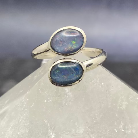 Boulder Opal Ring Adjustable