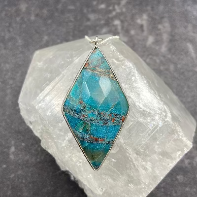 Chrysocolla Kite Necklace