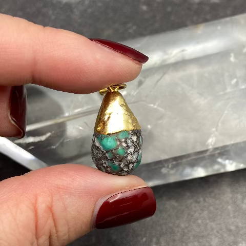 Raw Turquoise Necklace