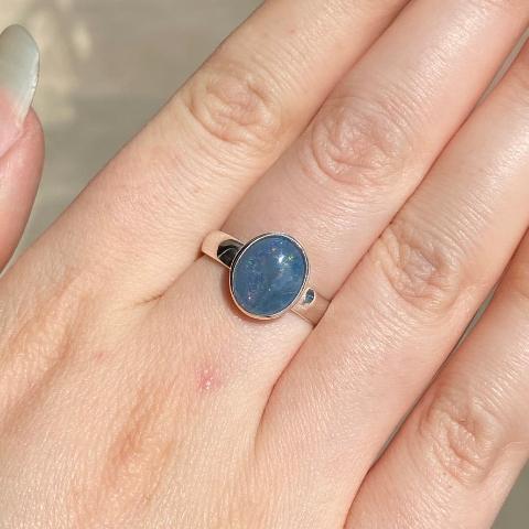 Boulder Opal Ring