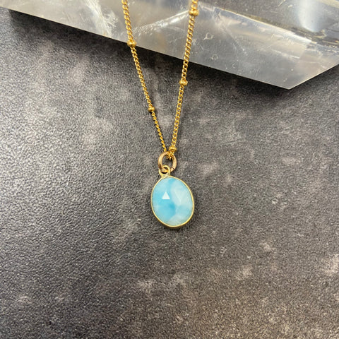 Larimar Necklace