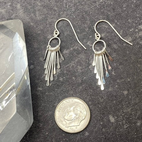 Cascading Paddle Earrings