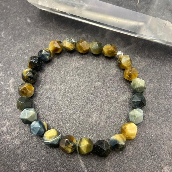 Starcut Tiger's Eye Crystal Stretch Bracelet