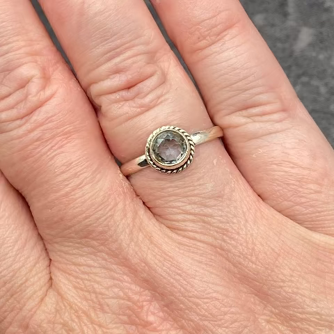 Blue Topaz Ring