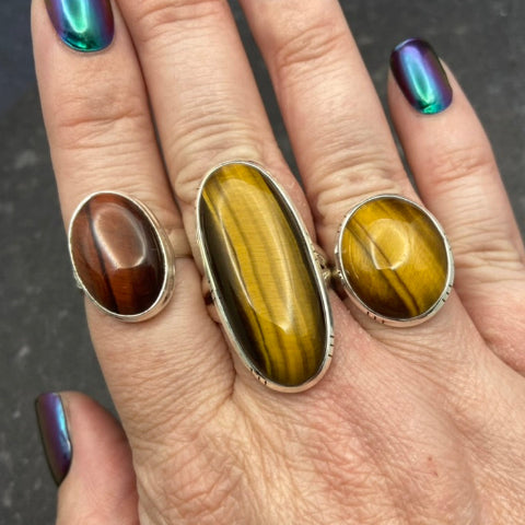 Tigers Eye Ring