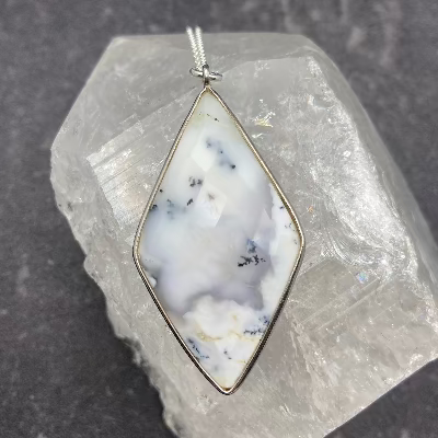 Dendritic Opal Necklace