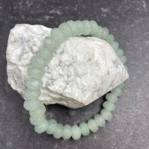 Green Aventurine Crystal Stretch Bracelet