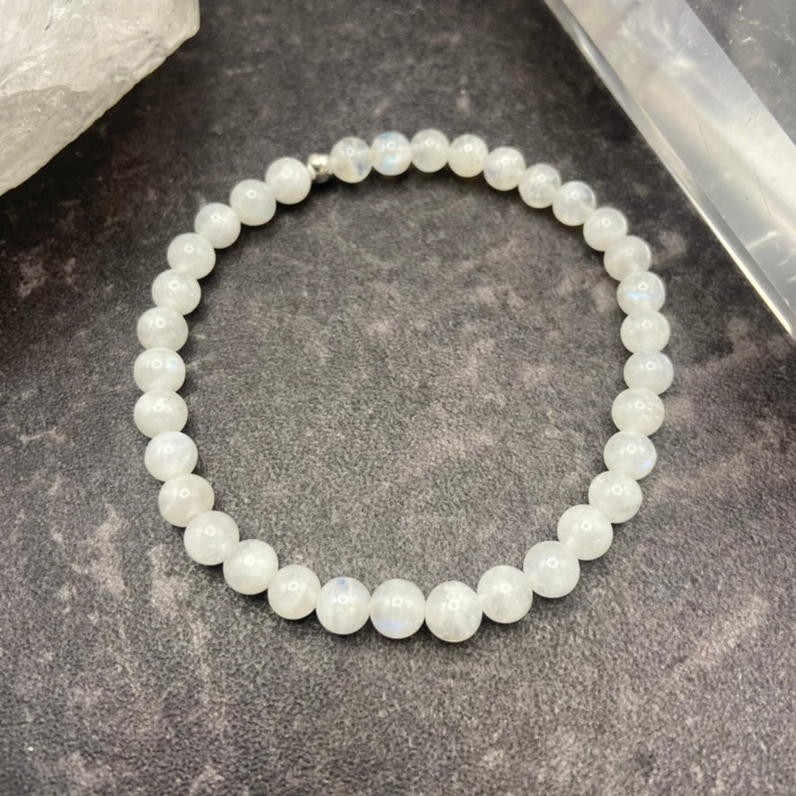 Rainbow Moonstone Bracelet