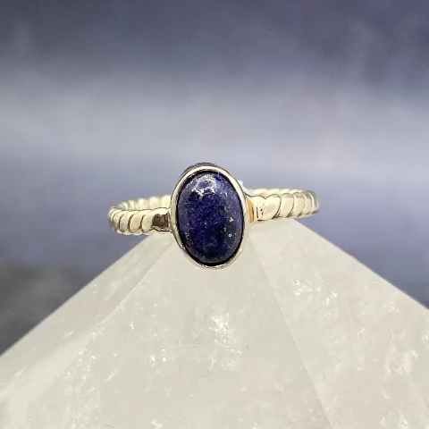 Twisted Band Dainty Rings