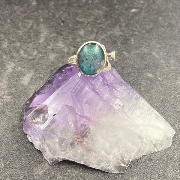 Boulder Opal Rings
