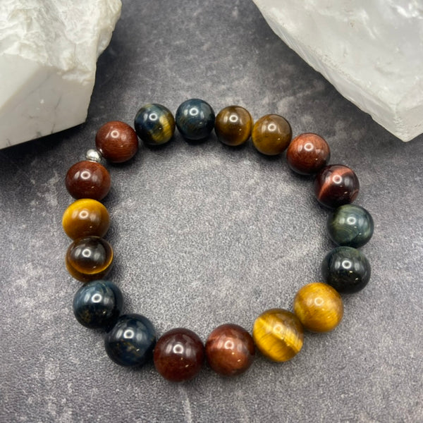 Tiger's Eye Crystal Stretch Bracelet