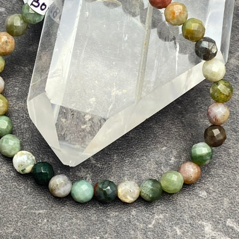 Fancy Jasper Crystal Bracelet