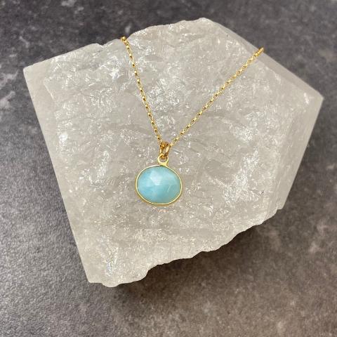 Larimar Necklace