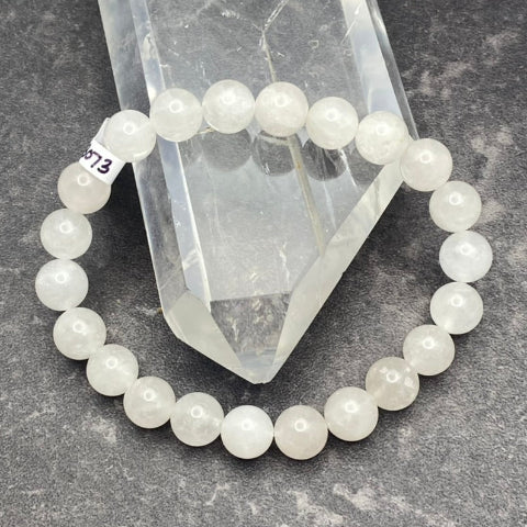 Angola Quartz Crystal Stretch Bracelet