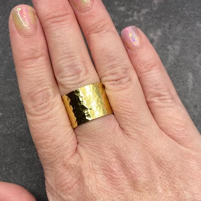 Brass Cuff Ring