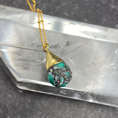 Raw Turquoise Necklace