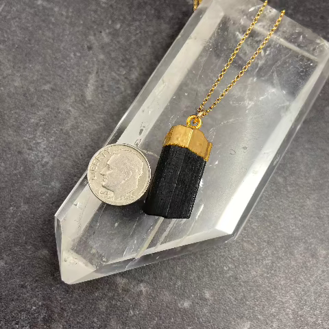 Black Tourmaline Necklace