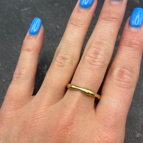 Wavy Band Ring