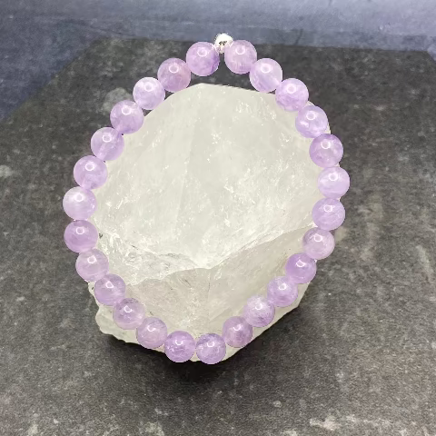Amethyst Crystal Stretch Bracelet