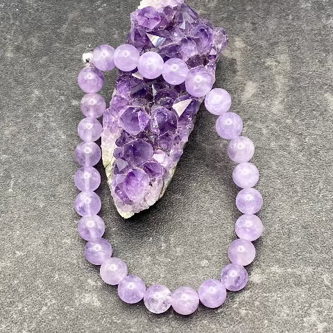 Amethyst Crystal Stretch Bracelet