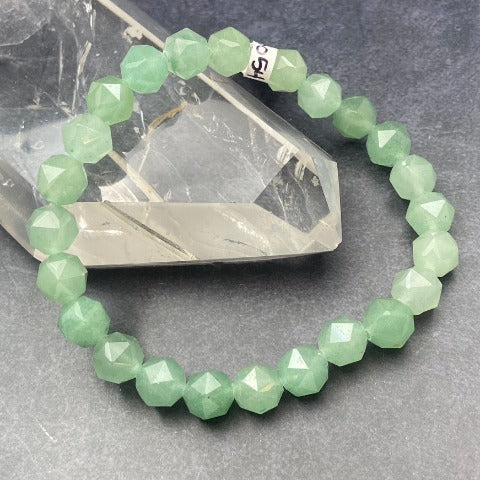 Green Aventurine Crystal Stretch Bracelet