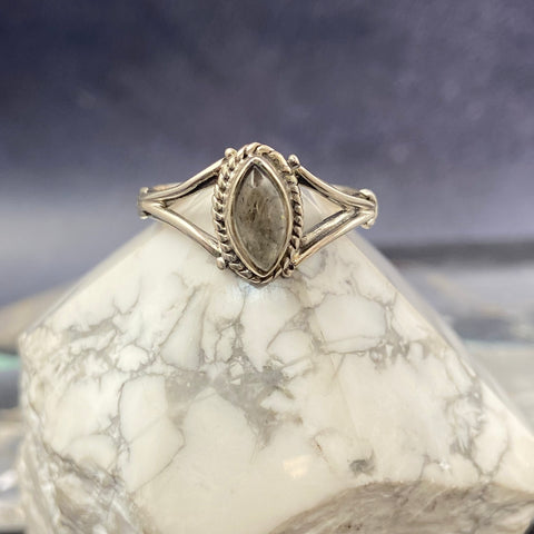 Labradorite Marquee Ring