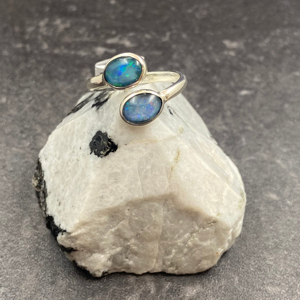 Boulder Opal Rings