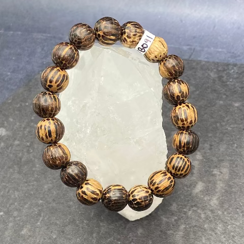 Bahi Wood Stretch Bracelet