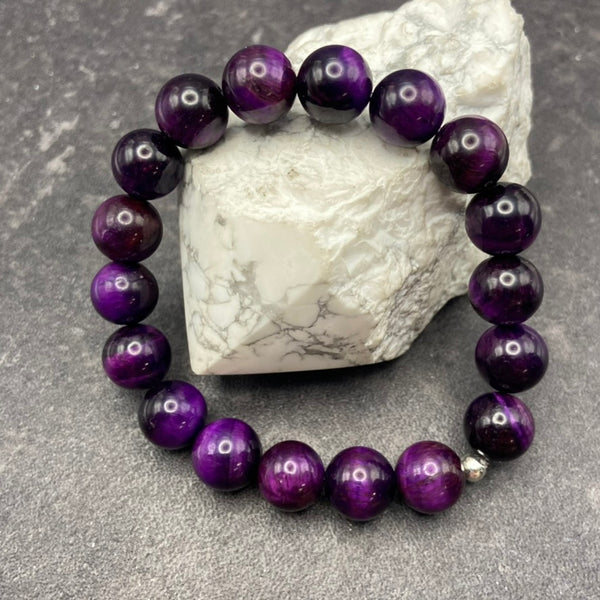 Tiger's Eye Crystal Stretch Bracelet