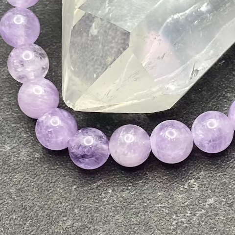 Amethyst Crystal Stretch Bracelet