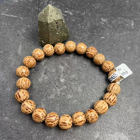 Bahi Wood Stretch Bracelet