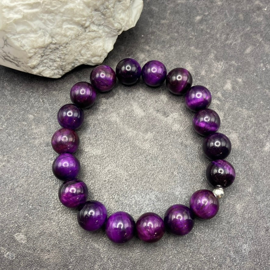 Tiger's Eye Crystal Stretch Bracelet