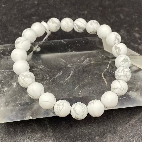 Howlite Stretch Bracelet