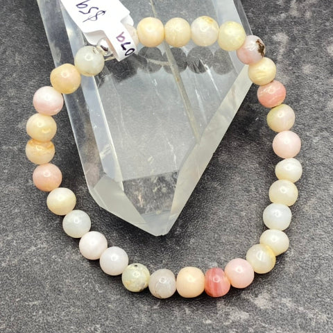 Pink Peruvian Opal Bracelet