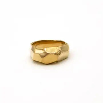 Faceted Band Ring