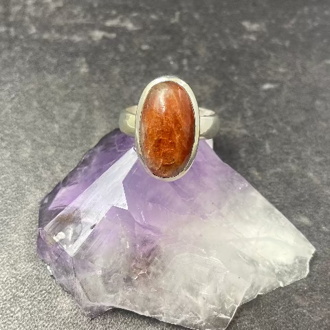 Sunstone Rings