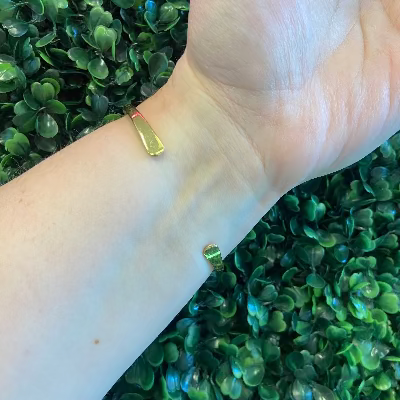 Smooth Adjustable Cuff Bracelet