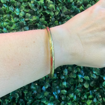 Teardrop Adjustable Cuff Bracelet