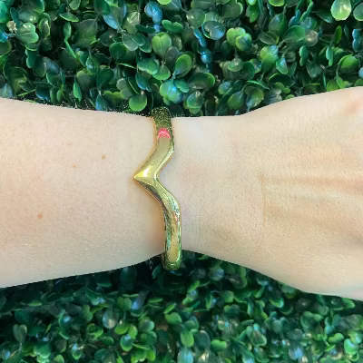 Adjustable V Cuff Bracelet