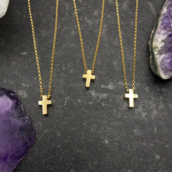 Gold Filled Cross Necklace