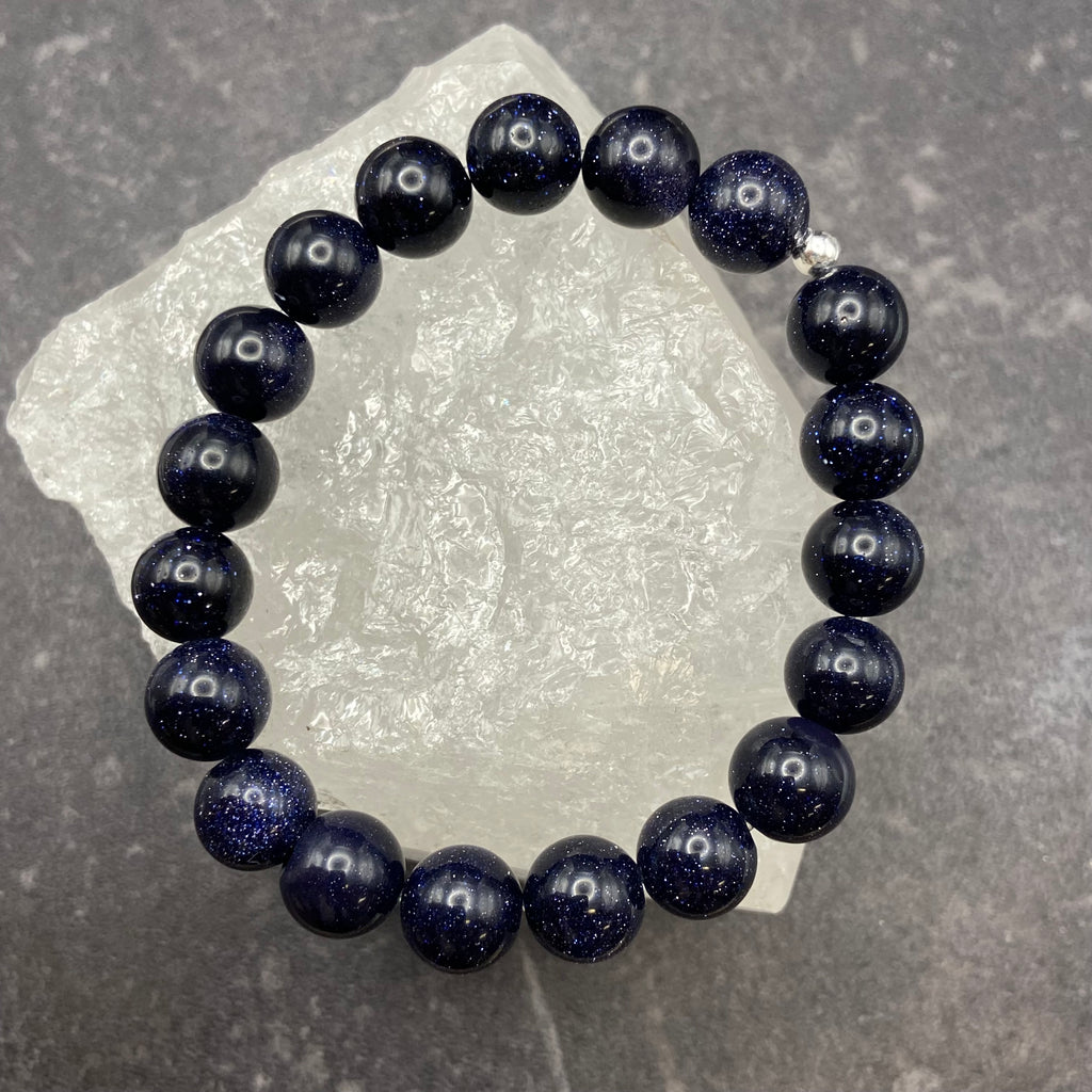 Blue Goldstone Bracelet
