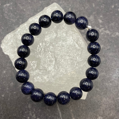 Blue Goldstone Bracelet