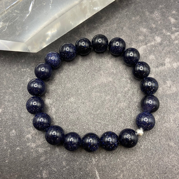 Blue Goldstone Bracelet