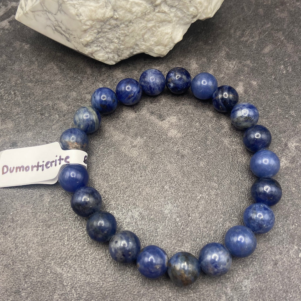 Dumortierite Crystal Stretch Bracelet
