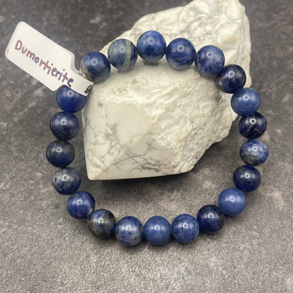 Dumortierite Crystal Stretch Bracelet